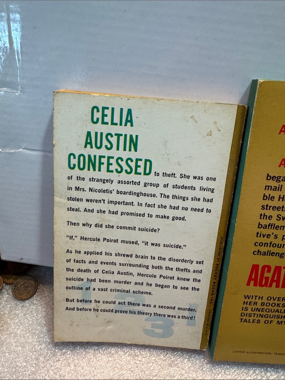 Vintage Agatha Christie Mystery Paperback Book Set -Six Books - Picture 6 of 9